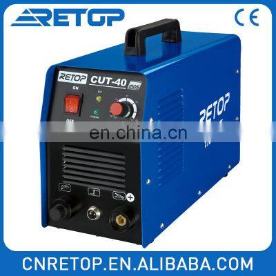 CUT40 Portable Cheap Plasma Cutting Machine Price Customized 410*155*300mm 4.8KVA CN;ZHE 8.3kg RETOP 220V CE photo-2
