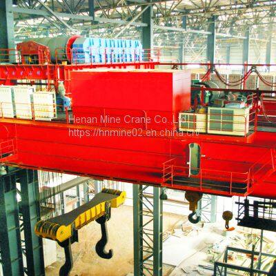 Metallurgical Foundry Winch Trolley Overhead Crane With Heat Protection YZ Model photo-5
