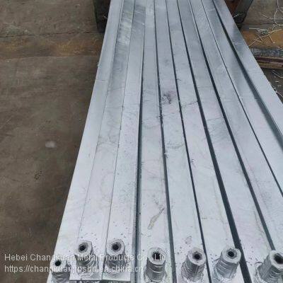 Hot Dip Galvanized Power Engineering Q235 Flat Iron Customized Lightning Rod Tower Galvanized Flat Steel 60 * 6 Pre Embedded Flat Steel photo-4