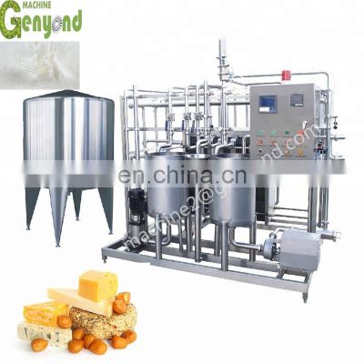 small scale tiger nuts milk almond milk uht milk processing plant / line / machine