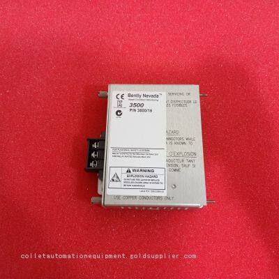 Bently Nevada 3500/15-02-02-00 125840-01 High Voltage Ac Power Input Module (PIM)