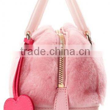 Sweet Pink Handbag Brand Name Fashion Handbag photo-2