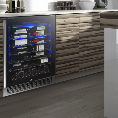 Wine Cooler - 150L, Wine/ beverage, built-in or free standing, Touch pad digital