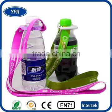 best promotional gifts cheap custom logo water bottle holder polyester lanyard