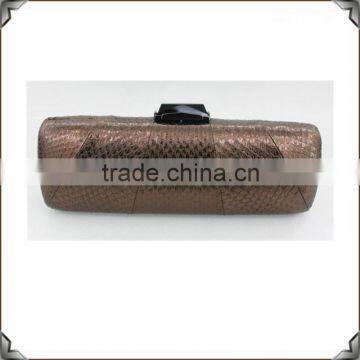 wholesale 2013 designer real snake leather women clutch purse