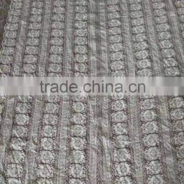 Wholesale Garment Accessory Glass Yarn Embroidery Cotton Lace Fabric photo-2