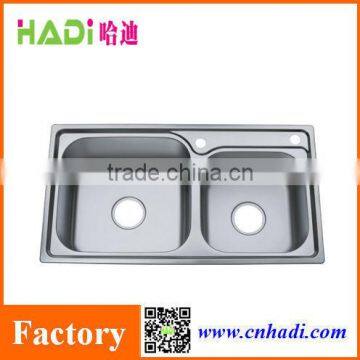 Excellent factory supply kitchen stainless steel sink HD8043A