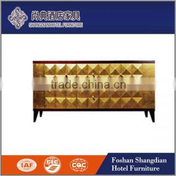 Hotel usedd furniture lobby latest wall cabinet design