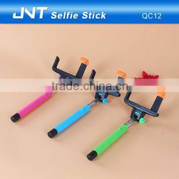 wholesale China factory QC12 customize selfie stick for cell phone