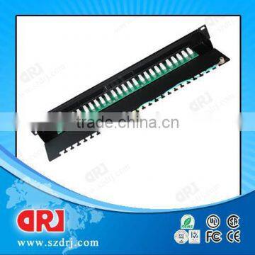 cable making equipment Rj11 Utp 25 port patch panel,voice patch panel