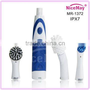 Nicemay Electric Shoe Shining Brush With Replacements Heads MR-1372 photo-2