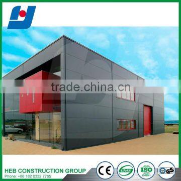 Prefabricated modular steel frame structure warehouse building