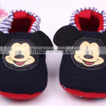 Knitted Cotton Fabric Baby Shoes Baby Toddler Shoes Warm Children Shoes photo-3