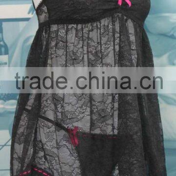 Sexy Quick Dry Transparent Bedding Dress ,babydoll Lingerie photo-2