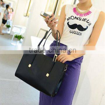 pu designer wholesale leather handbags fsahion bag for girls