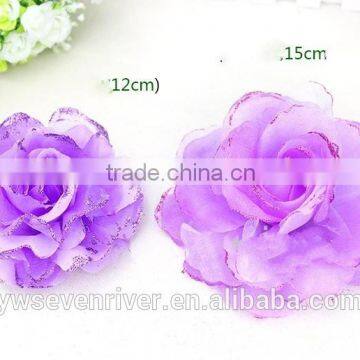 Simulation of rose flowers Wedding bride bridesmaid headdress The dance studio headdress flower The seaside beach accessories