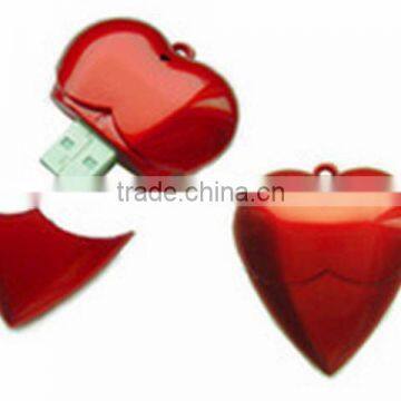 speical red heart shape design usb drive,bulk cheap heart design usb