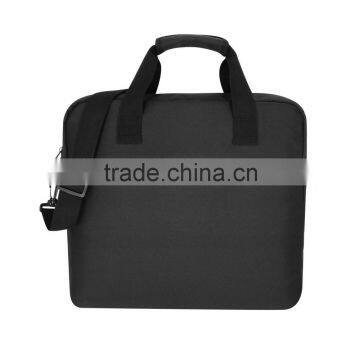 Large format padded computer bag,leather laptop bag