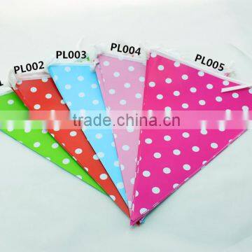 Paper Bunting Flag For Party, Holiday, Event Decoration