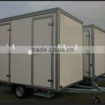 mobile toilet trailer