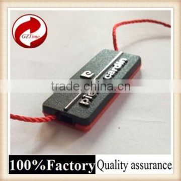 Fashional good quality plastic seal tag with logo plastic string rifd active tag