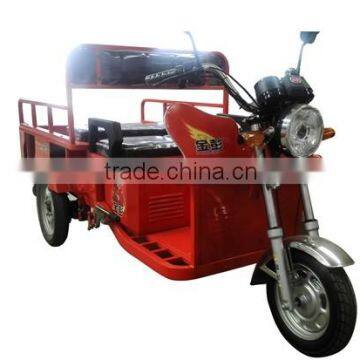 800W three wheel electric rickshaw for cargo