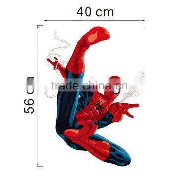 3d Cartoon Spiderman Wall Stickers for Kids Rooms Children Room Wall Decals Home Decor Wallpaper Mural Gift Christmas Decoration photo-4