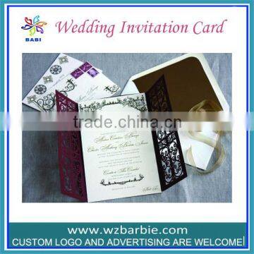 Premium Laser Cut Wedding Invitation Card