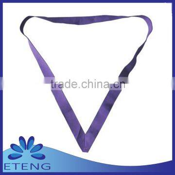 Soft enamel medal ribbon with high quanlity Velcro