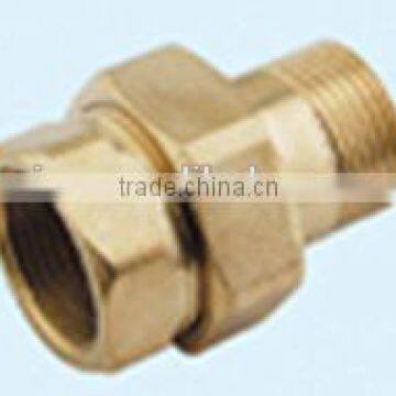 Brass fitting for pex pipe & pex-al pipe
