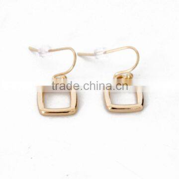 small square earring