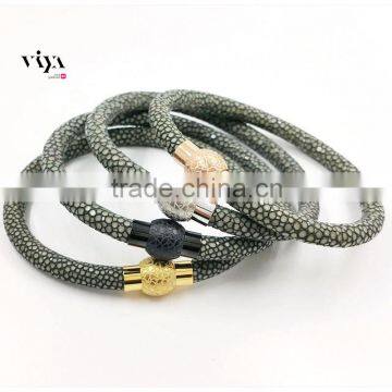 Hot sales fashion Genuien man stingray bracelet