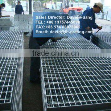 flat steel bar grating floor