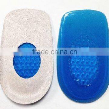 Hot sale gel shoe pad,gel insoles heel cushion,pu gel pad for heel KS C 82