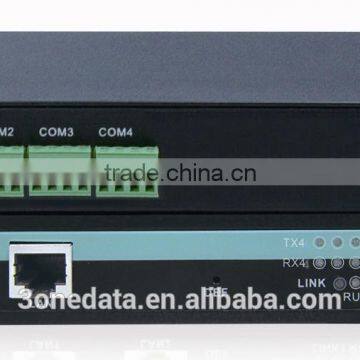 4 ports RS-485/422 to Ethernet Modbus Gateway