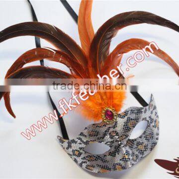 Wholesale Brazilian Carnival Mask Roster Feather Decoration photo-3