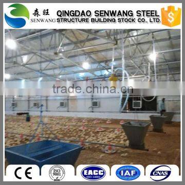 Chicken Horse Cow Pig Poultry Shed Light Steel Structure Feeding Factory