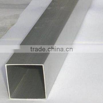 square anodizing extruded aluminum tube/aluminum alloy pipe for industry with ISO & BV & ROHS certificate