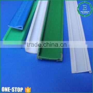 Factory Custom Made Plastic Products Plastic Uhmw-pe Nylon Extruding Guide Rail