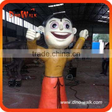 Animatronic cartoon Chhota Bheem figure 1.8m high