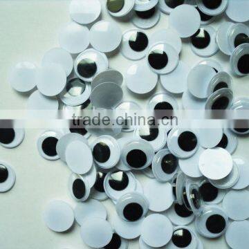 self adhesive Plastic eyes with eyelash