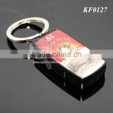 Custom Printing Logo Anti-Lost Finder Sensor Alarm Promotional Whistle Remote Keychain Locator Electronic Key Finder photo-2