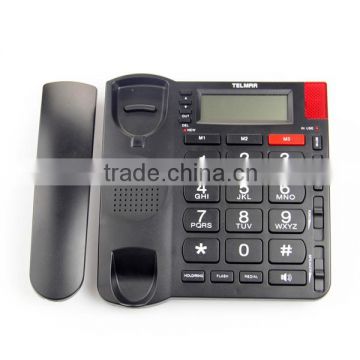 Hot sale caller id blue backlight landline telefonos