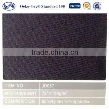 corset nylon spandex warp knit fabric for uv swimwear