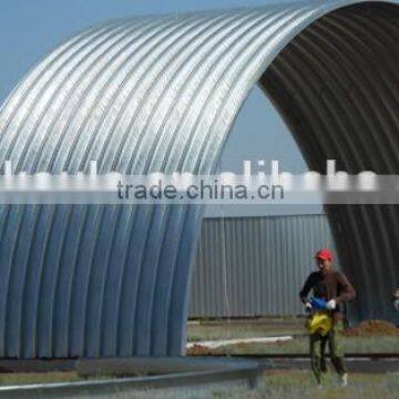 LS914-610 K Shape Steel Arch Sheet Building Trailer Roof Machine photo-4