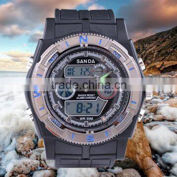 Wholesale Highest Level Good Feedback Adjustable Bracelet Black New Model Sports Watches photo-2