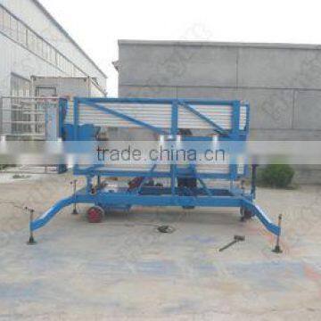 Double mast aluminum Mobile lift platform with CE