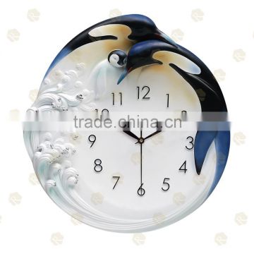 Charming Original Design clock wall animal decoration flip clock clock/