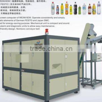 hot filling automatic pet preform blow molding machine for bottles