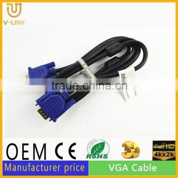 VGA cable VGA Monitor Cable hdb15p vga cable for computer